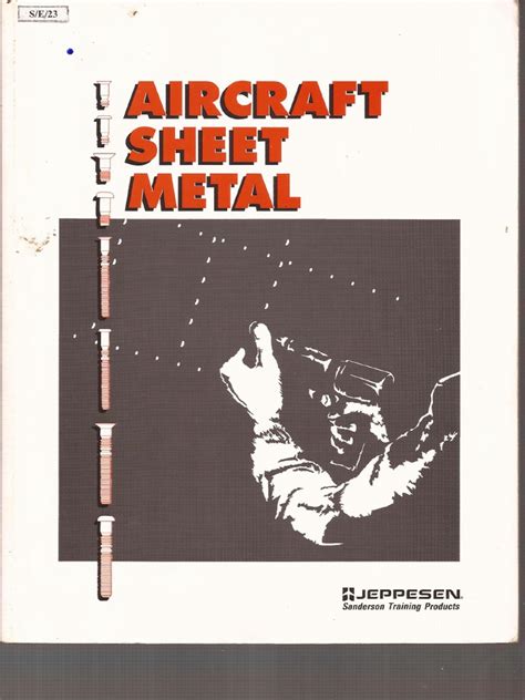 aircraft sheet metal fabrication and repairs|jeppesen aircraft sheet metal pdf.